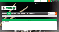 Desktop Screenshot of drumchat.com