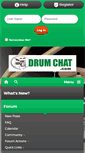 Mobile Screenshot of drumchat.com